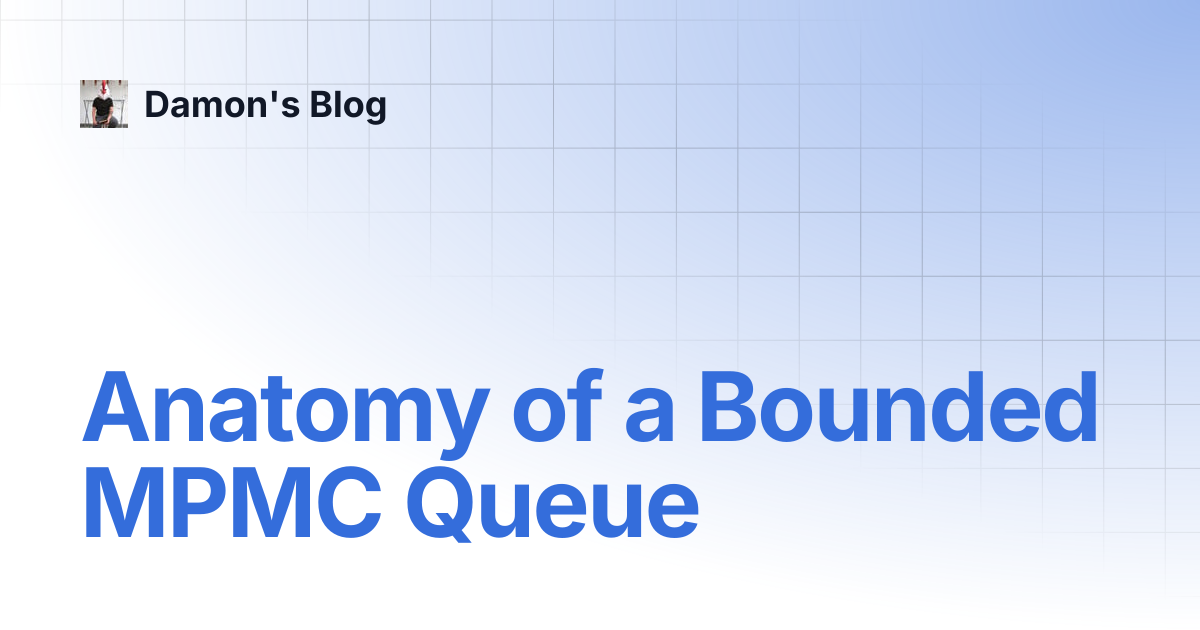 Anatomy of a Bounded MPMC Queue | Damon's Blog